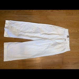 NWT levi’s white wide leg jeans